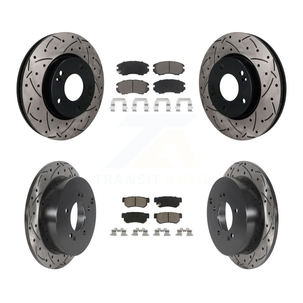 Transit Auto - KDC-101758 - Front and Rear Disc Brake Kits image 1