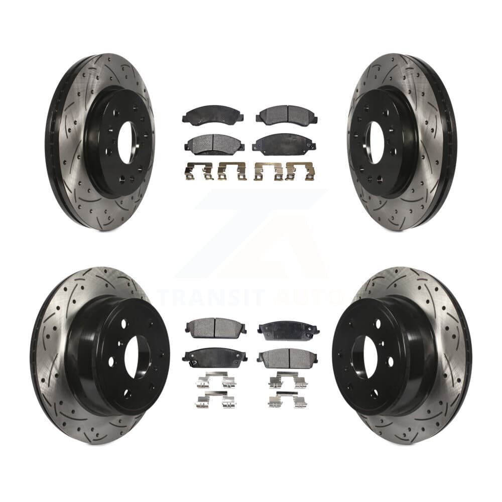 Transit Auto - KDF-100191 - Front and Rear Disc Brake Kits image 1