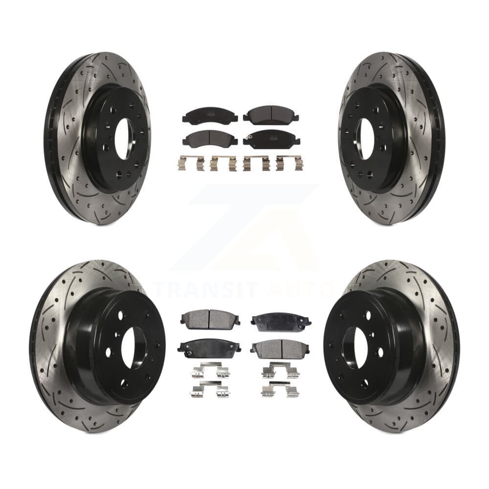 Transit Auto - KDF-100192 - Front and Rear Disc Brake Kits image 1