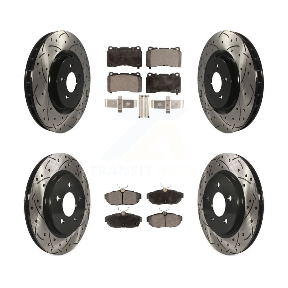 Transit Auto - KDF-100216 - Front and Rear Disc Brake Kits image 1