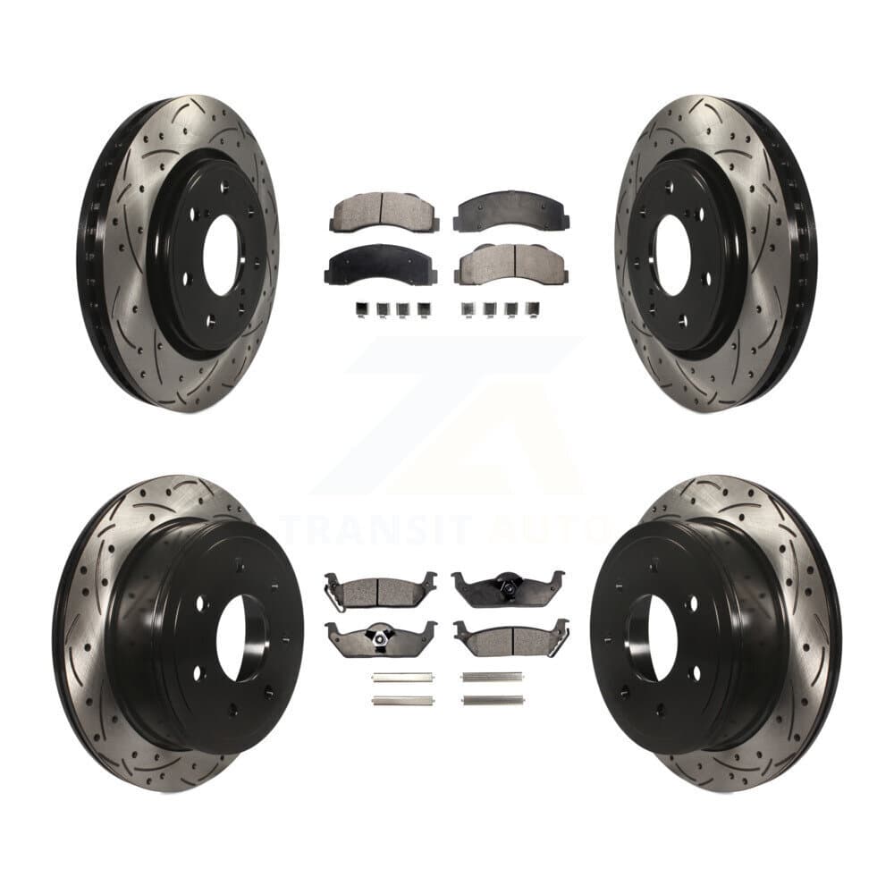 Transit Auto - KDF-100226 - Front and Rear Disc Brake Kits image 1
