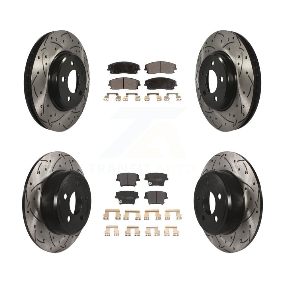 Transit Auto - KDF-100246 - Front and Rear Disc Brake Kits image 1