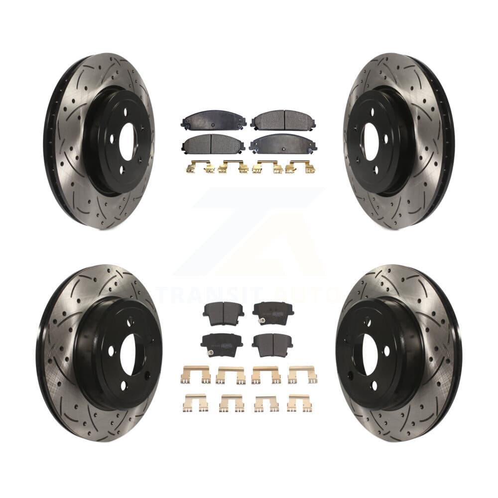 Transit Auto - KDF-100249 - Front and Rear Disc Brake Kits image 1