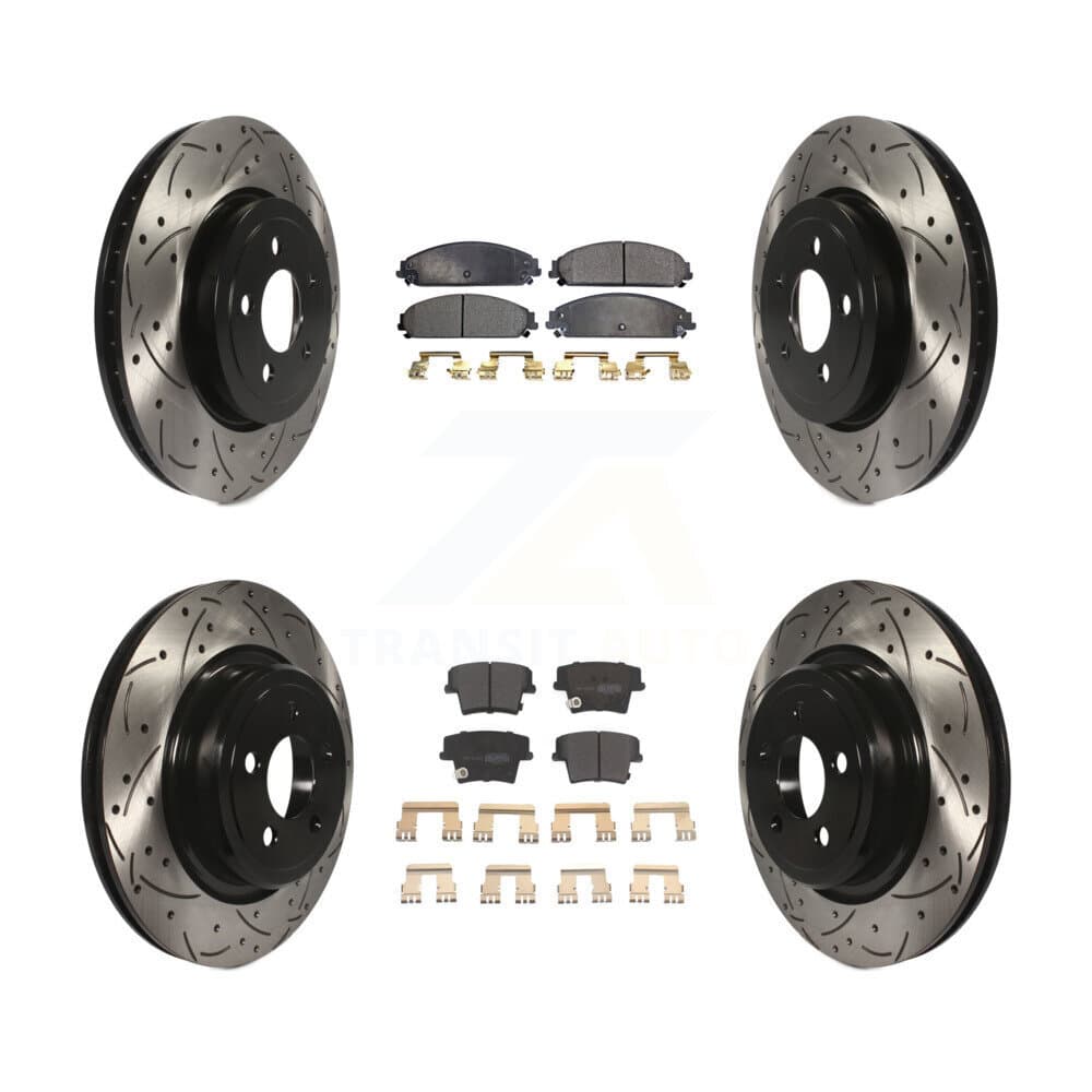 Transit Auto - KDF-100250 - Front and Rear Disc Brake Kits image 1