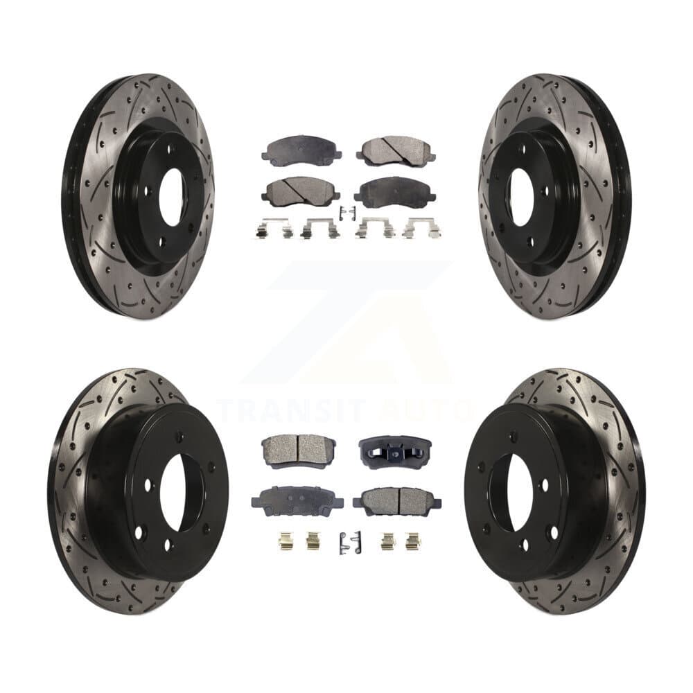 Transit Auto - KDF-100253 - Front and Rear Disc Brake Kits image 1