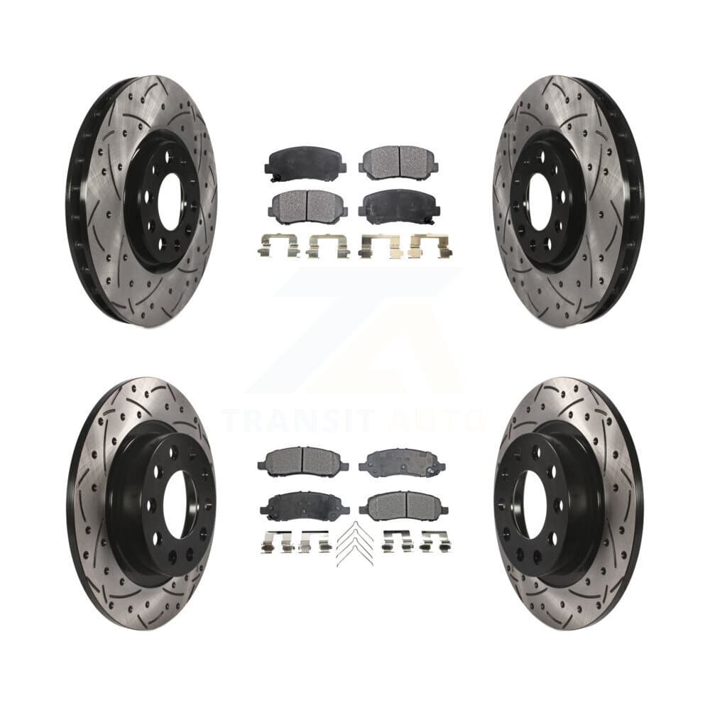 Transit Auto - KDF-100264 - Front and Rear Disc Brake Kits image 1