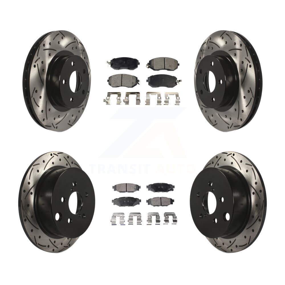 Transit Auto - KDF-100268 - Front and Rear Disc Brake Kits image 1