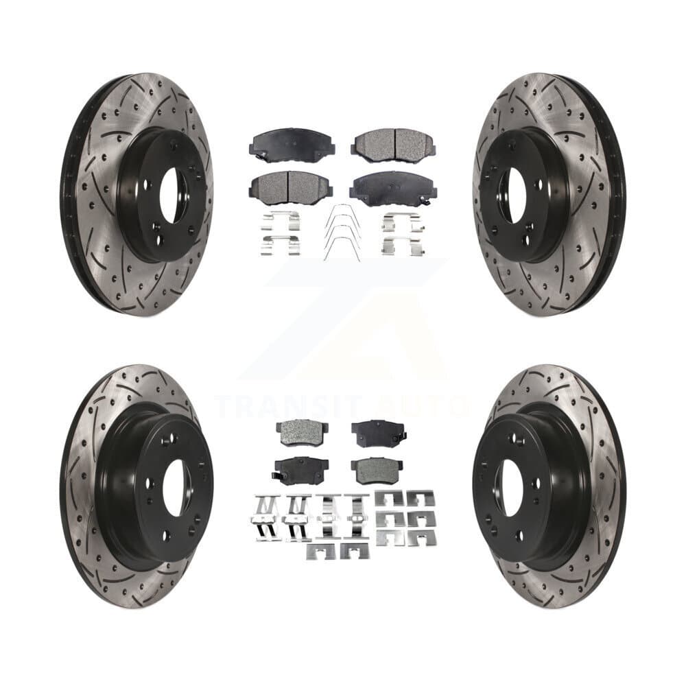 Transit Auto - KDF-100274 - Front and Rear Disc Brake Kits image 1