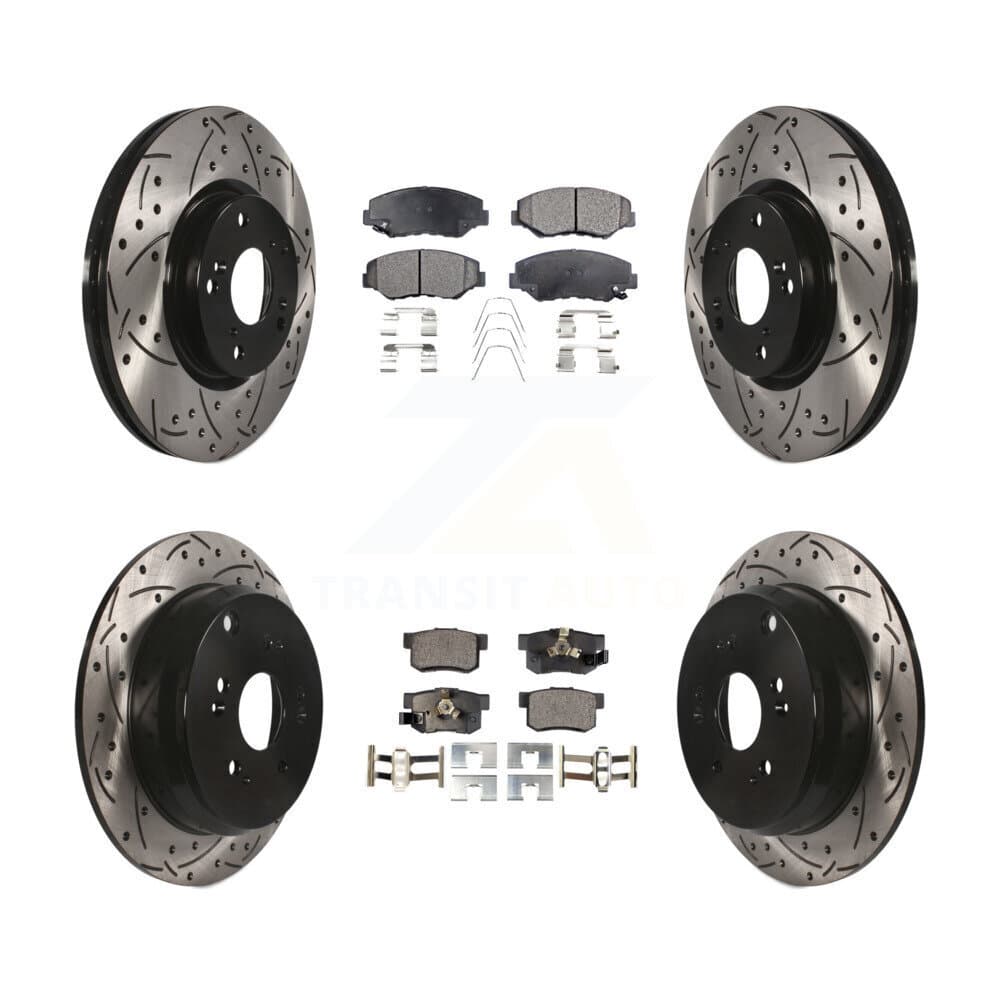 Transit Auto - KDF-100281 - Front and Rear Disc Brake Kits image 1