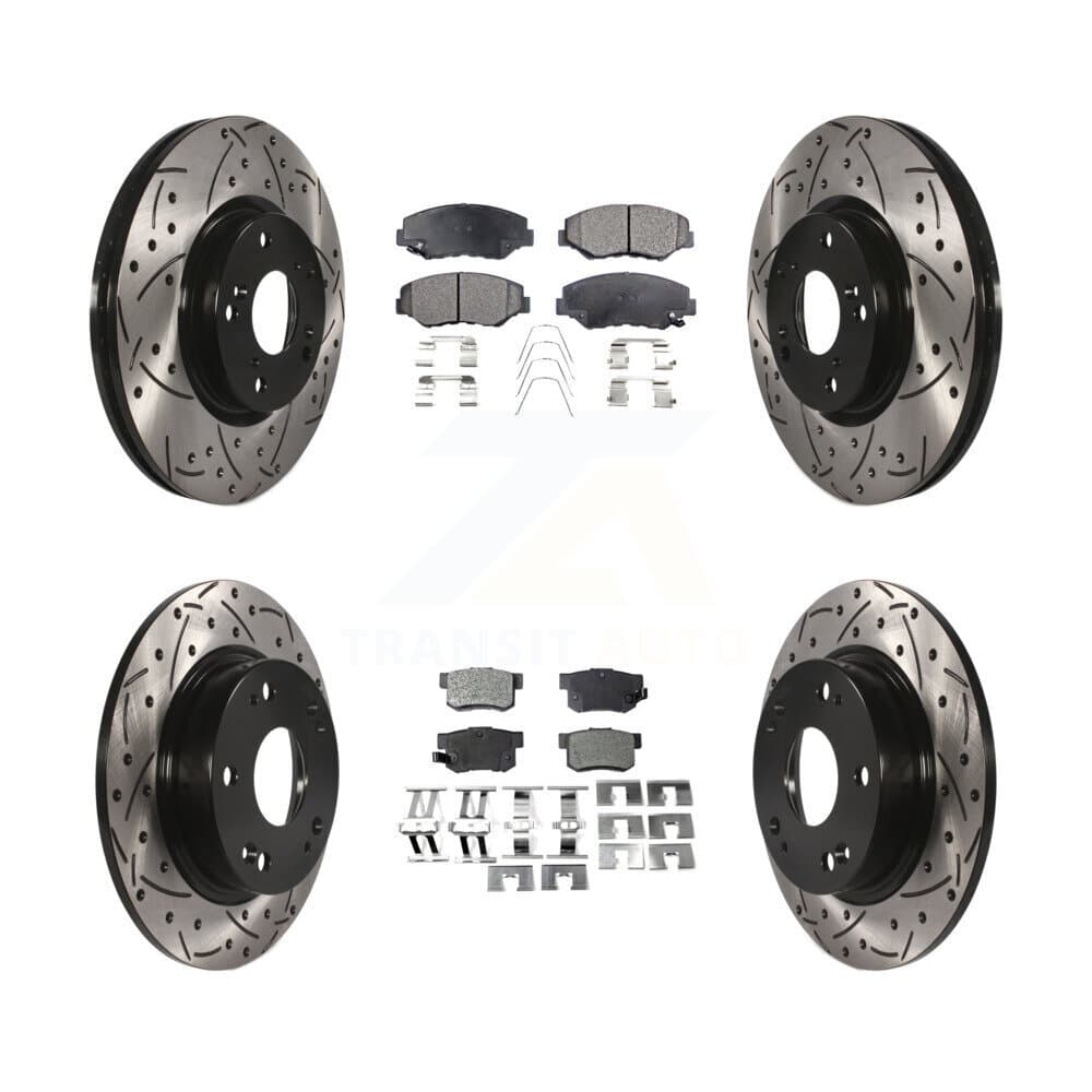 Transit Auto - KDF-100282 - Front and Rear Disc Brake Kits image 1