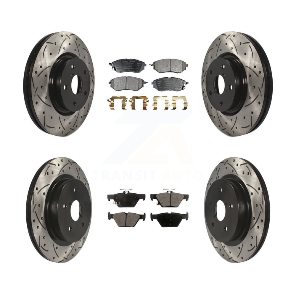 Transit Auto - KDF-100289 - Front and Rear Disc Brake Kits image 1