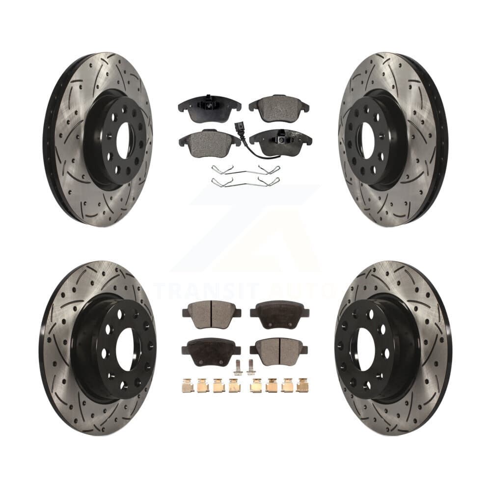 Transit Auto - KDF-100297 - Front and Rear Disc Brake Kits image 1