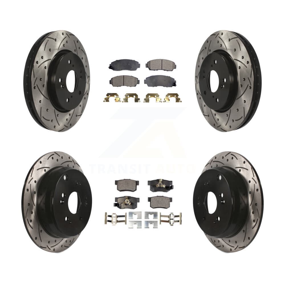 Transit Auto - KDF-100313 - Front and Rear Disc Brake Kits image 1