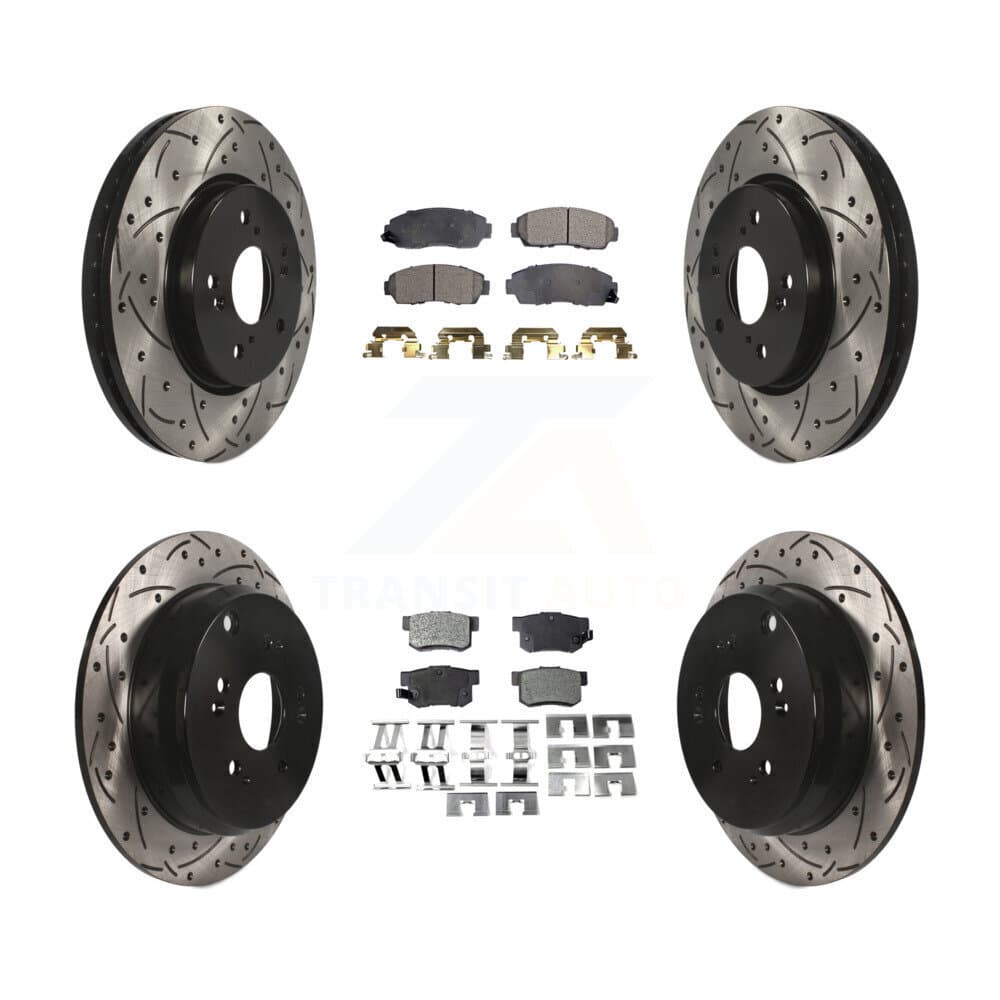Transit Auto - KDF-100314 - Front and Rear Disc Brake Kits image 1