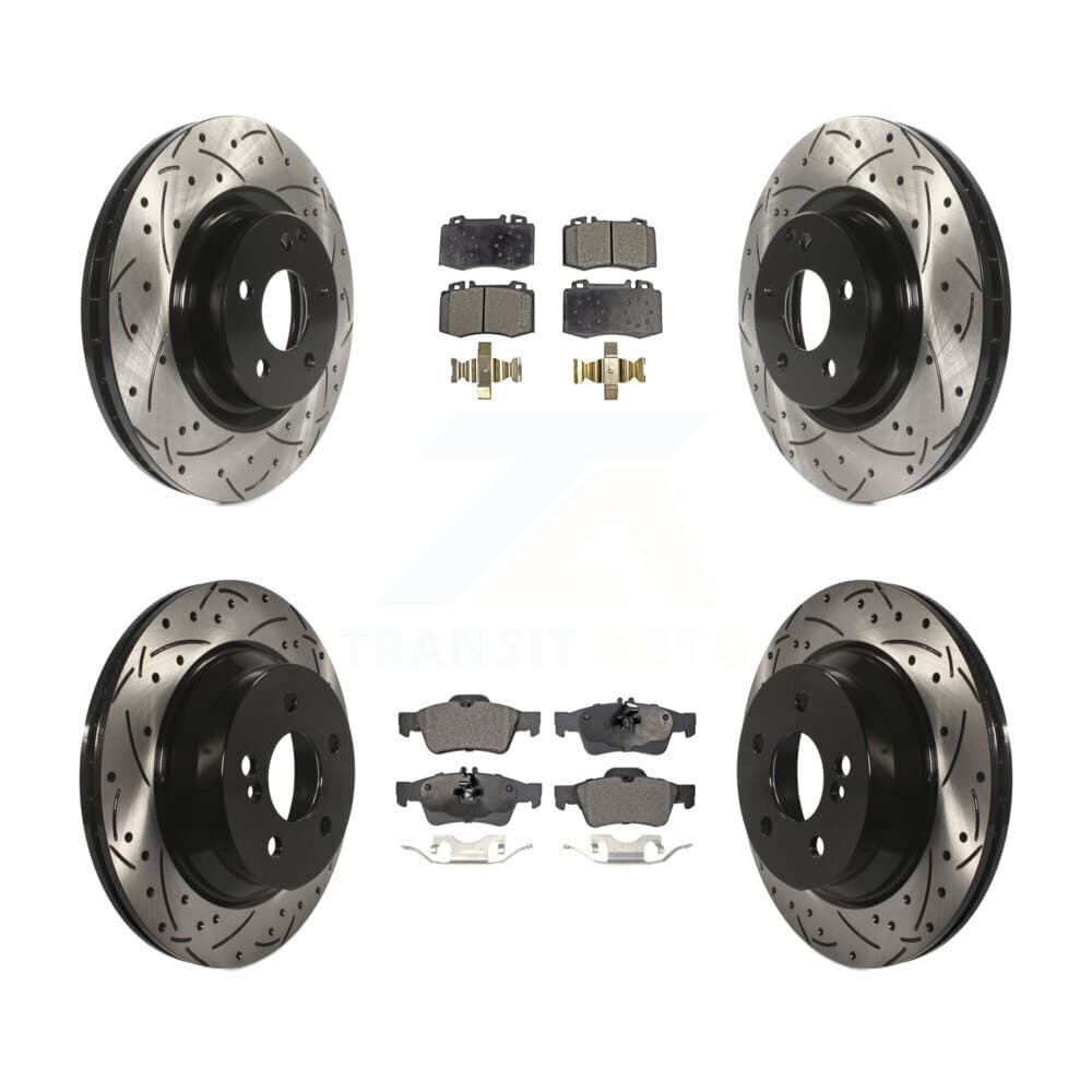 Transit Auto - KDF-100317 - Front and Rear Disc Brake Kits image 1