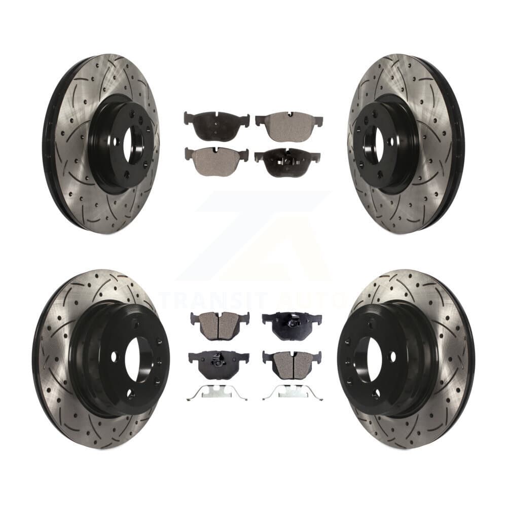 Transit Auto - KDF-100326 - Front and Rear Disc Brake Kits image 1