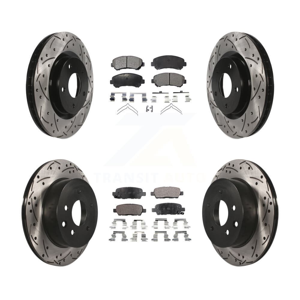 Transit Auto - KDF-100336 - Front and Rear Disc Brake Kits image 1
