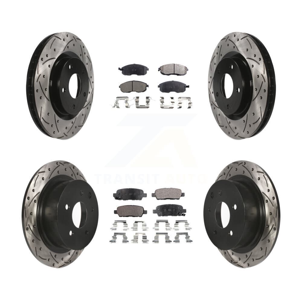 Transit Auto - KDF-100337 - Front and Rear Disc Brake Kits image 1