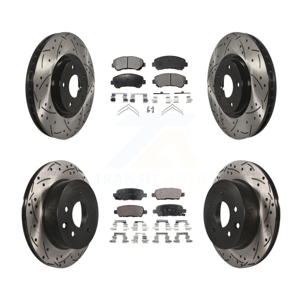 Transit Auto - KDF-100339 - Front and Rear Disc Brake Kits image 1