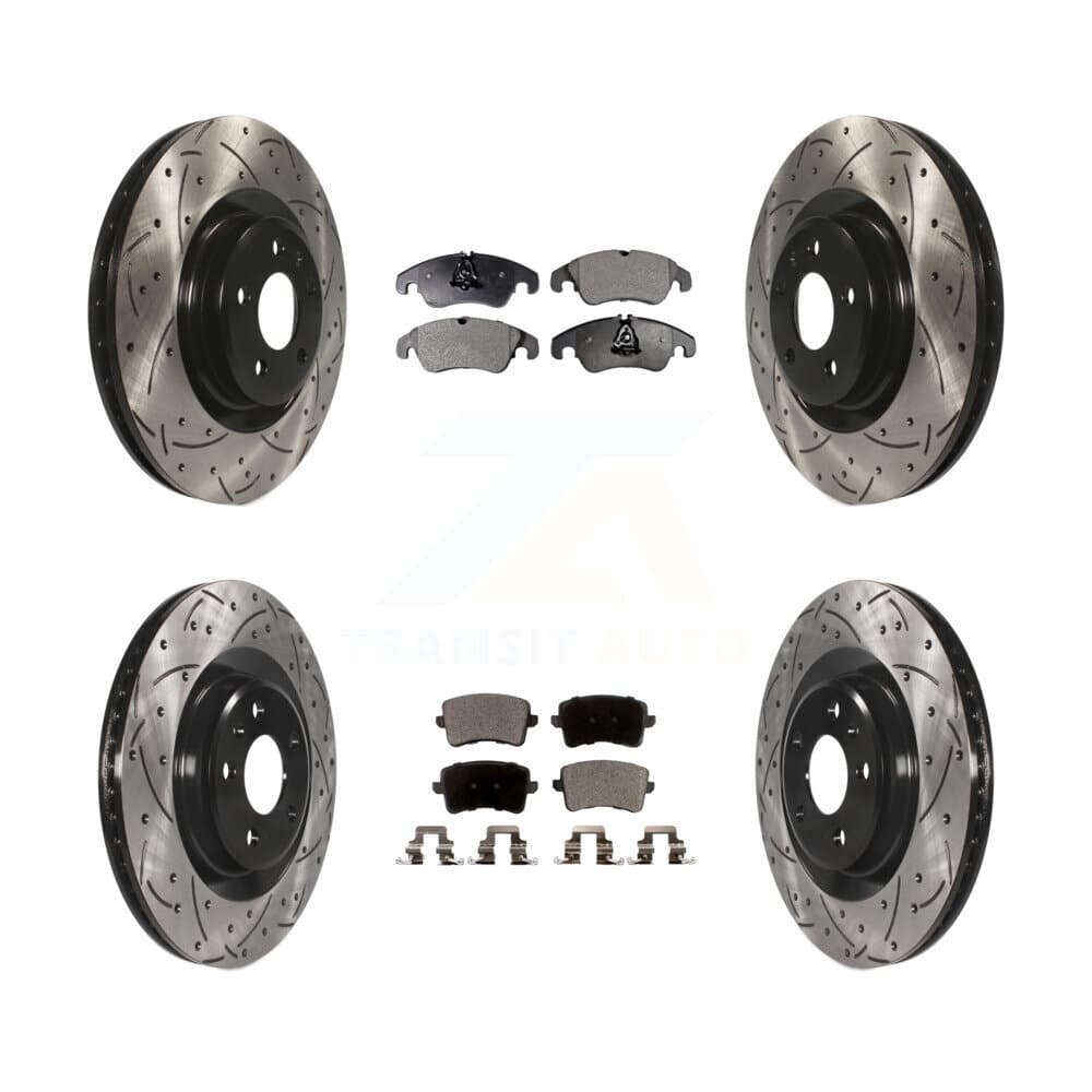 Transit Auto - KDF-100347 - Front and Rear Disc Brake Kits image 1
