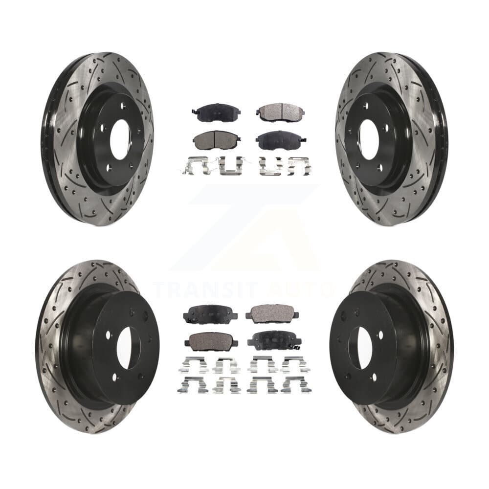 Transit Auto - KDF-100360 - Front and Rear Disc Brake Kits image 1