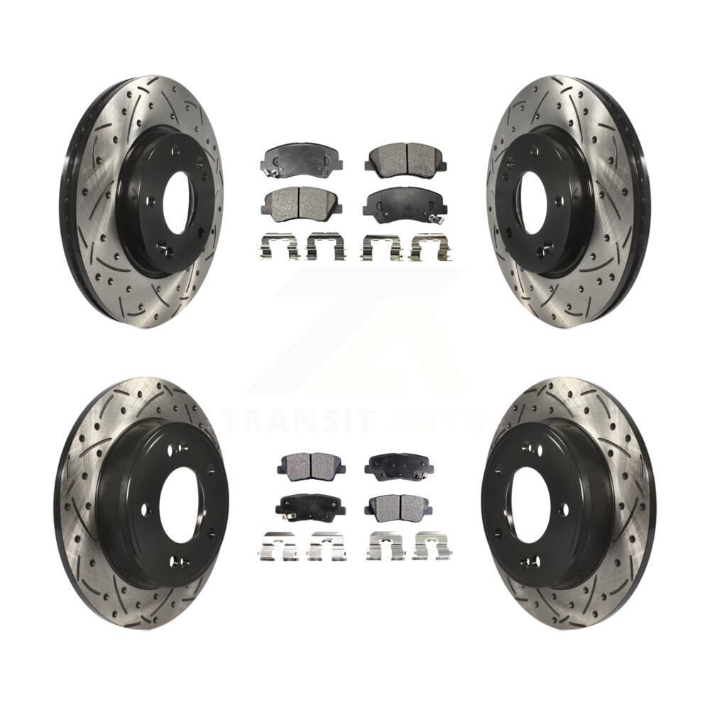 Transit Auto - KDF-100362 - Front and Rear Disc Brake Kits image 1