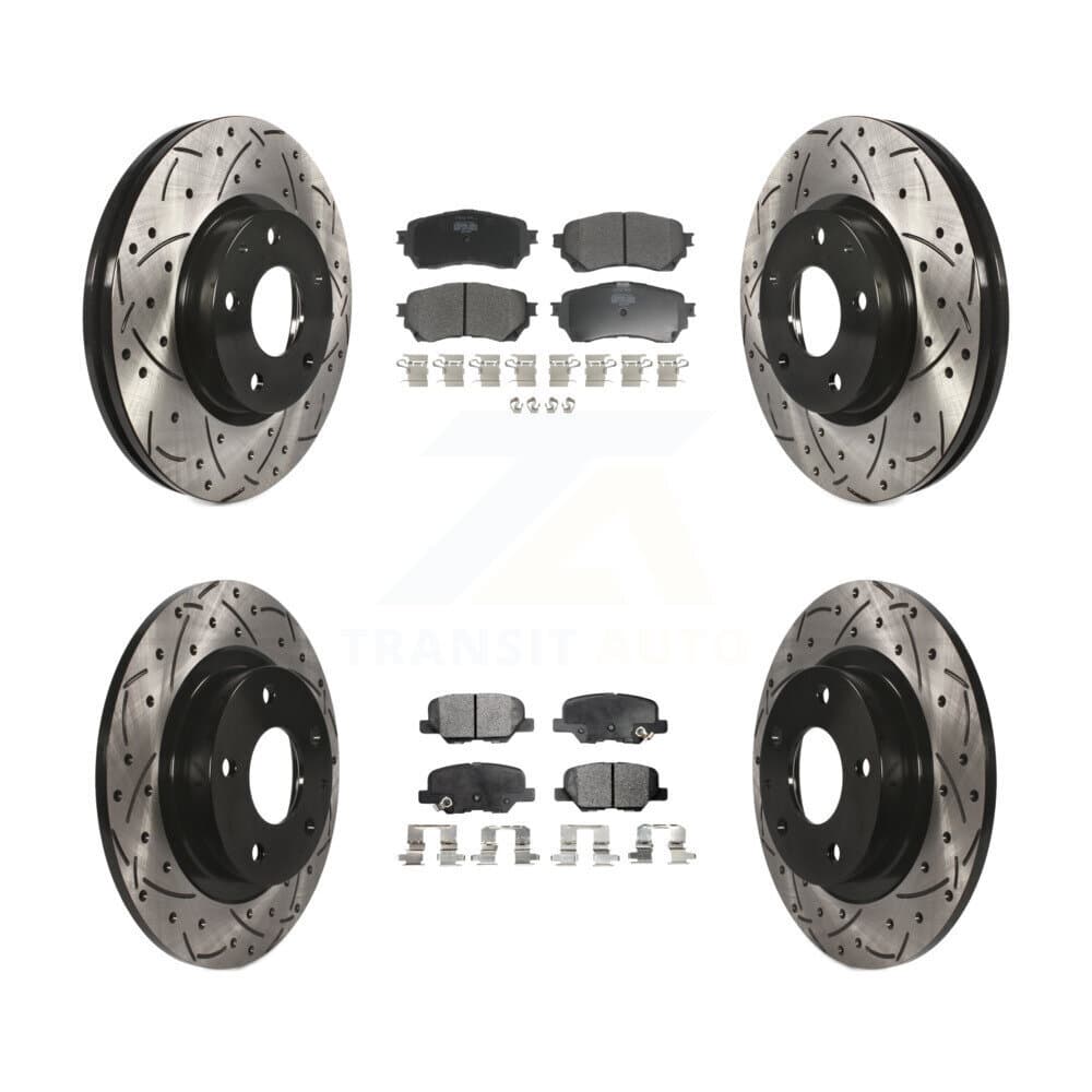Transit Auto - KDF-100378 - Front and Rear Disc Brake Kits image 1