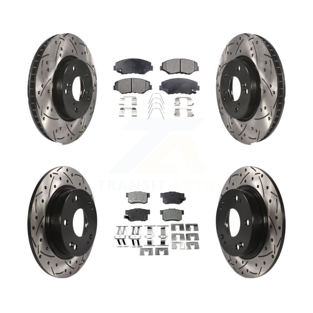 Transit Auto - KDF-100382 - Front and Rear Disc Brake Kits image 1