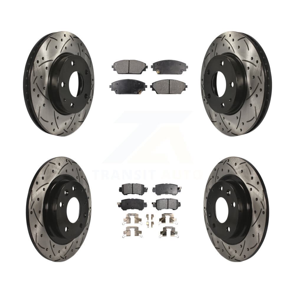 Transit Auto - KDF-100396 - Front and Rear Disc Brake Kits image 1