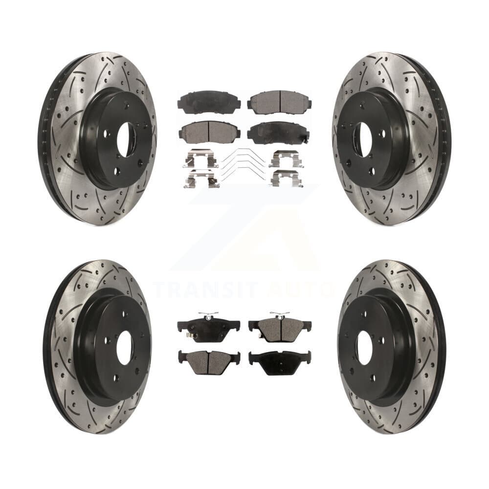 Transit Auto - KDF-100404 - Front and Rear Disc Brake Kits image 1