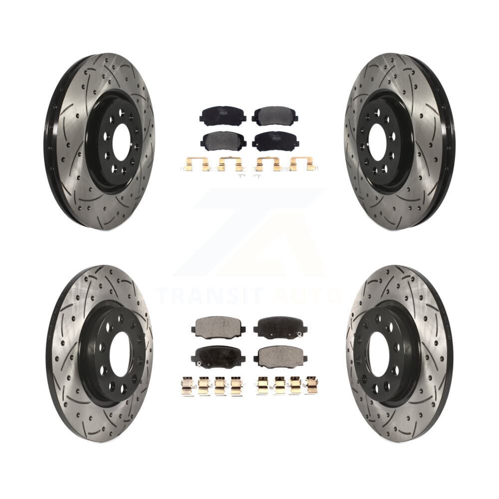 Transit Auto - KDF-100570 - Front and Rear Disc Brake Kits image 1