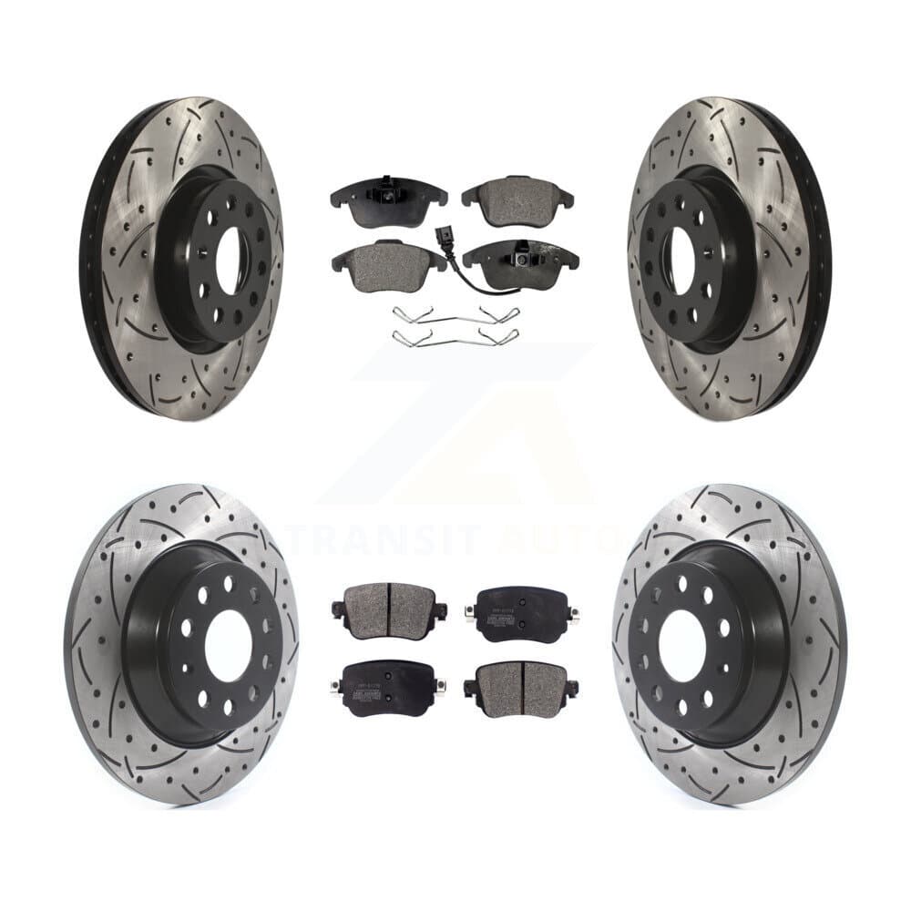 Transit Auto - KDF-100573 - Front and Rear Disc Brake Kits image 1
