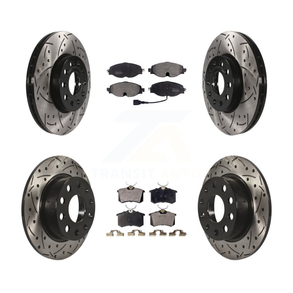 Transit Auto - KDF-100581 - Front and Rear Disc Brake Kits image 1