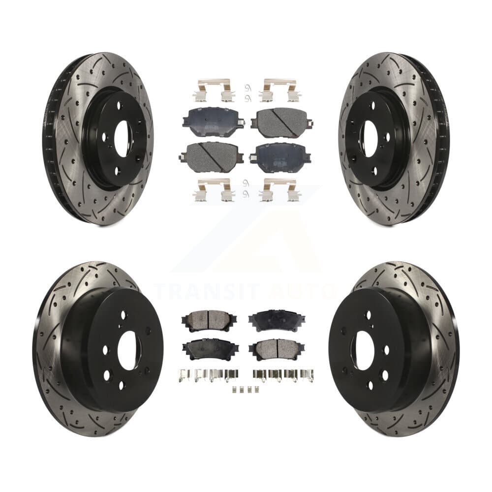 Transit Auto - KDF-100582 - Front and Rear Disc Brake Kits image 1