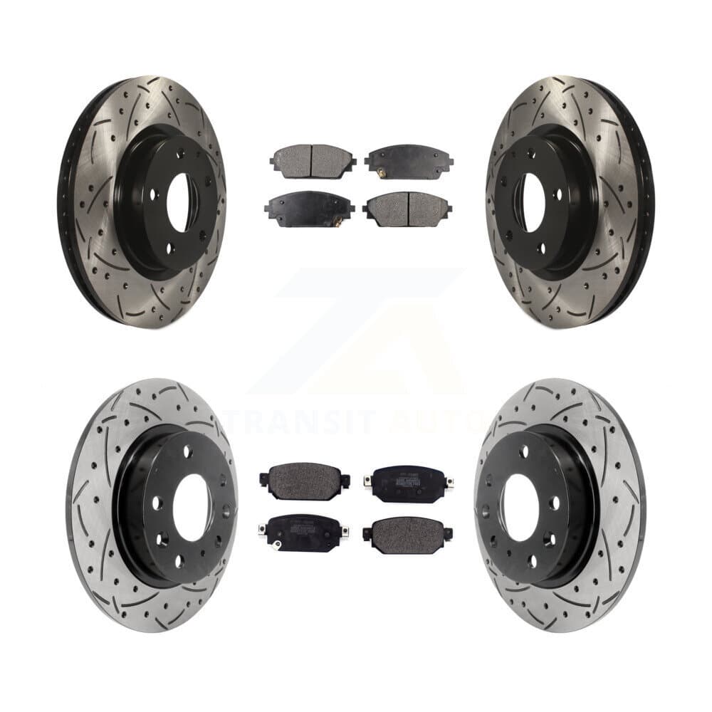 Transit Auto - KDF-100589 - Front and Rear Disc Brake Kits image 1