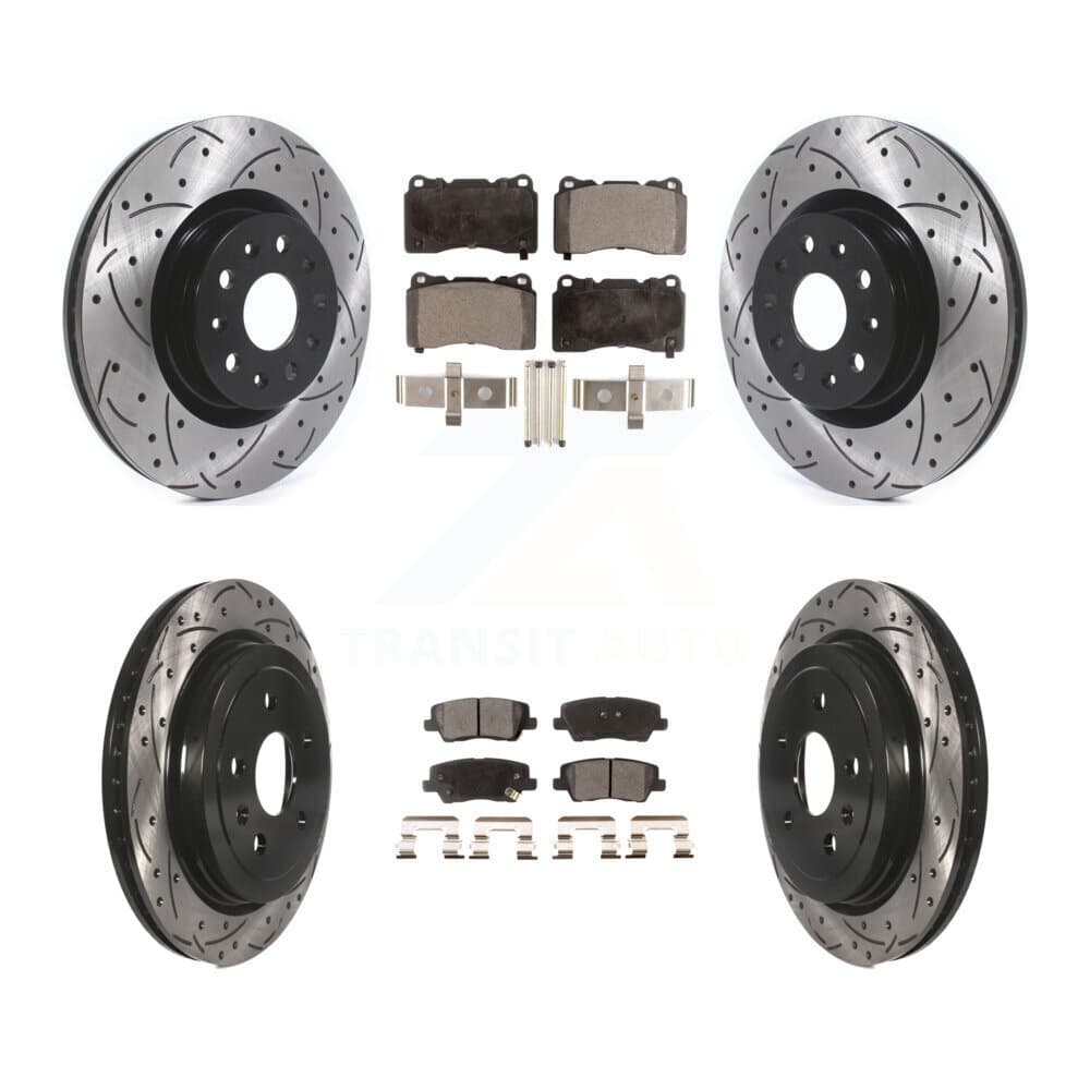 Transit Auto - KDF-100645 - Front and Rear Disc Brake Kits image 1