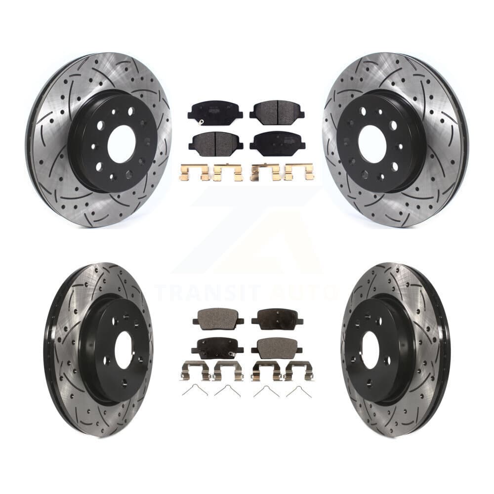 Transit Auto - KDF-100652 - Front and Rear Disc Brake Kits image 1
