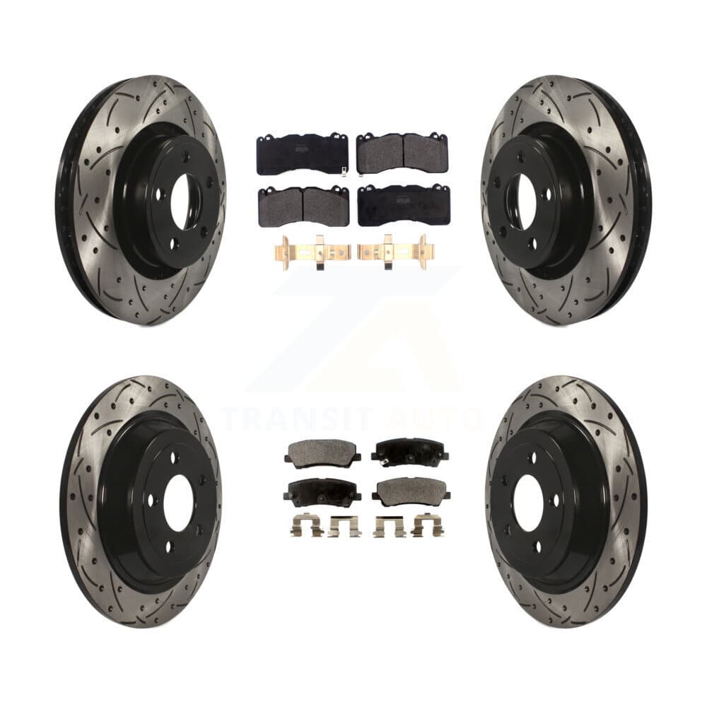 Transit Auto - KDF-100653 - Front and Rear Disc Brake Kits image 1