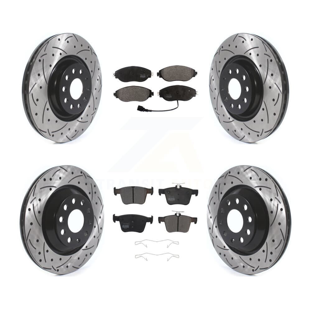 Transit Auto - KDF-100668 - Front and Rear Disc Brake Kits image 1