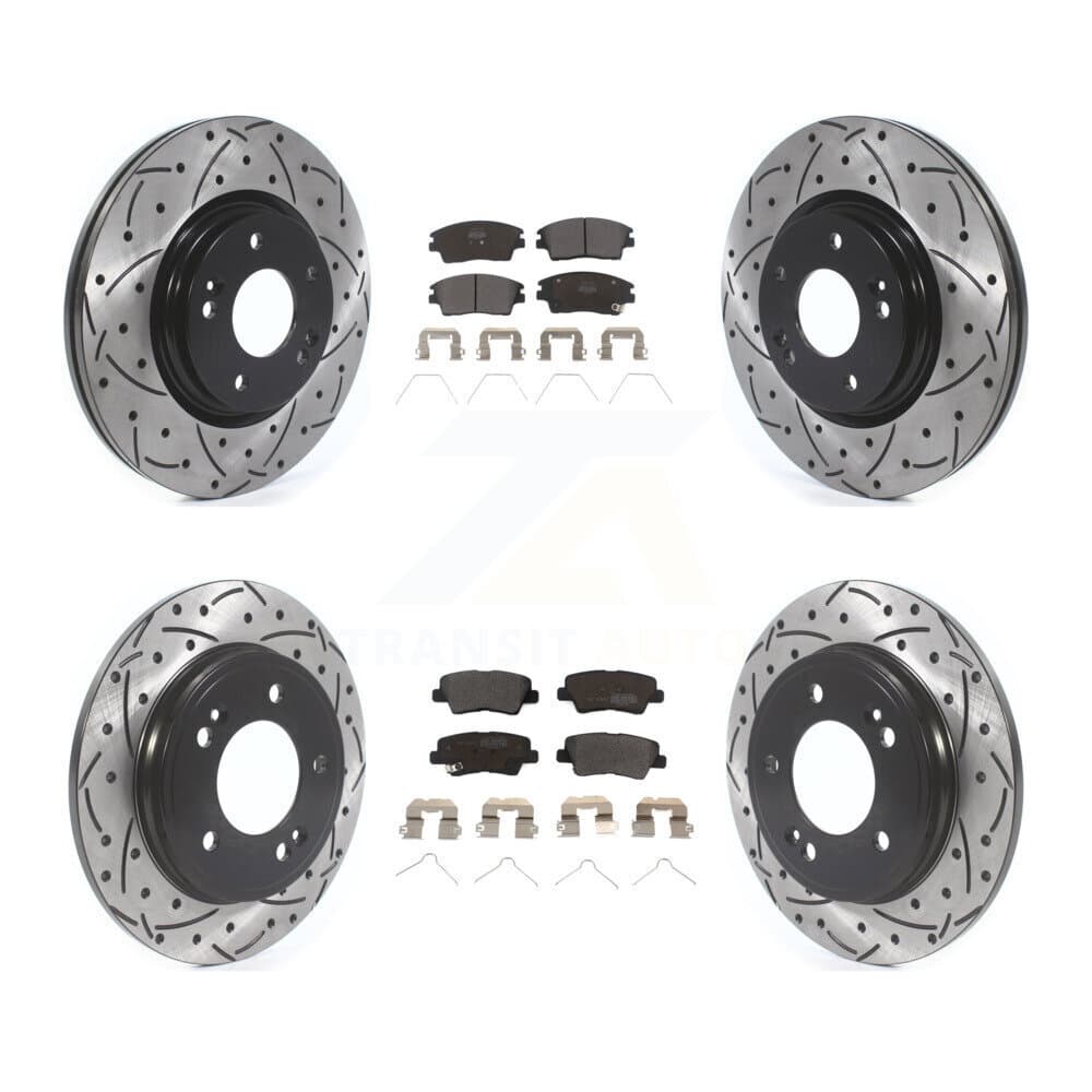Transit Auto - KDF-100673 - Front and Rear Disc Brake Kits image 1