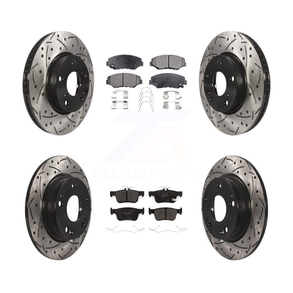 Transit Auto - KDF-100679 - Front and Rear Disc Brake Kits image 1