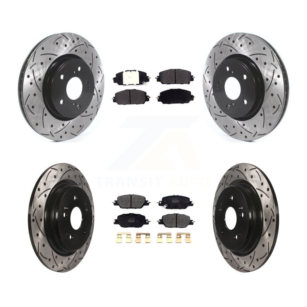 Transit Auto - KDF-100684 - Front and Rear Disc Brake Kits image 1