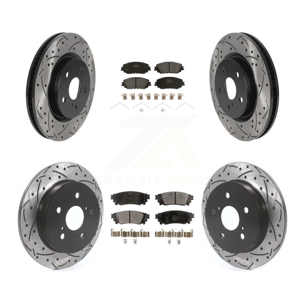 Transit Auto - KDF-100685 - Front and Rear Disc Brake Kits image 1