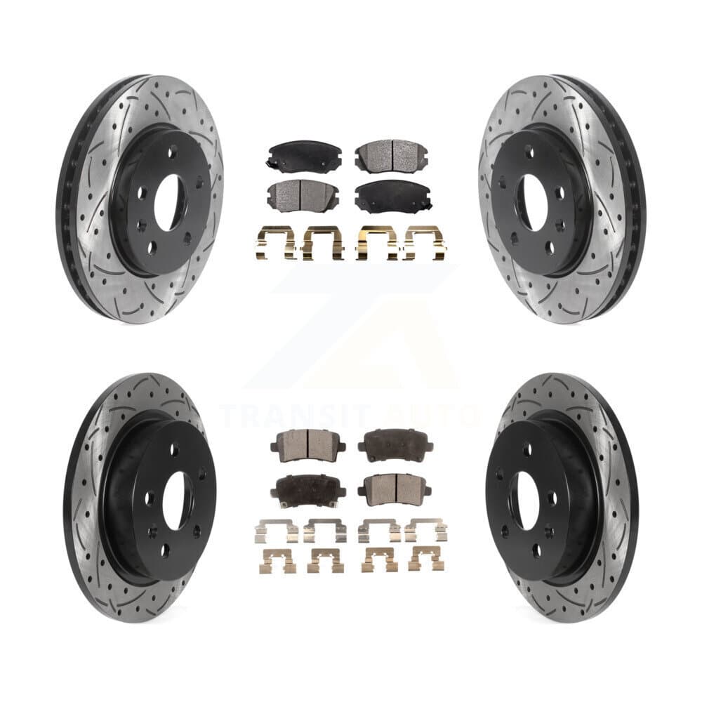 Transit Auto - KDF-100785 - Front and Rear Disc Brake Kits image 1
