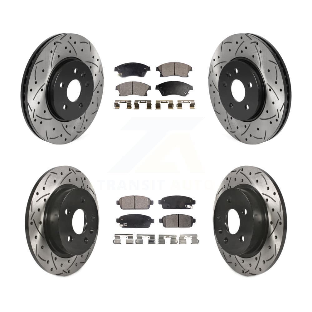 Transit Auto - KDF-100789 - Front and Rear Disc Brake Kits image 1