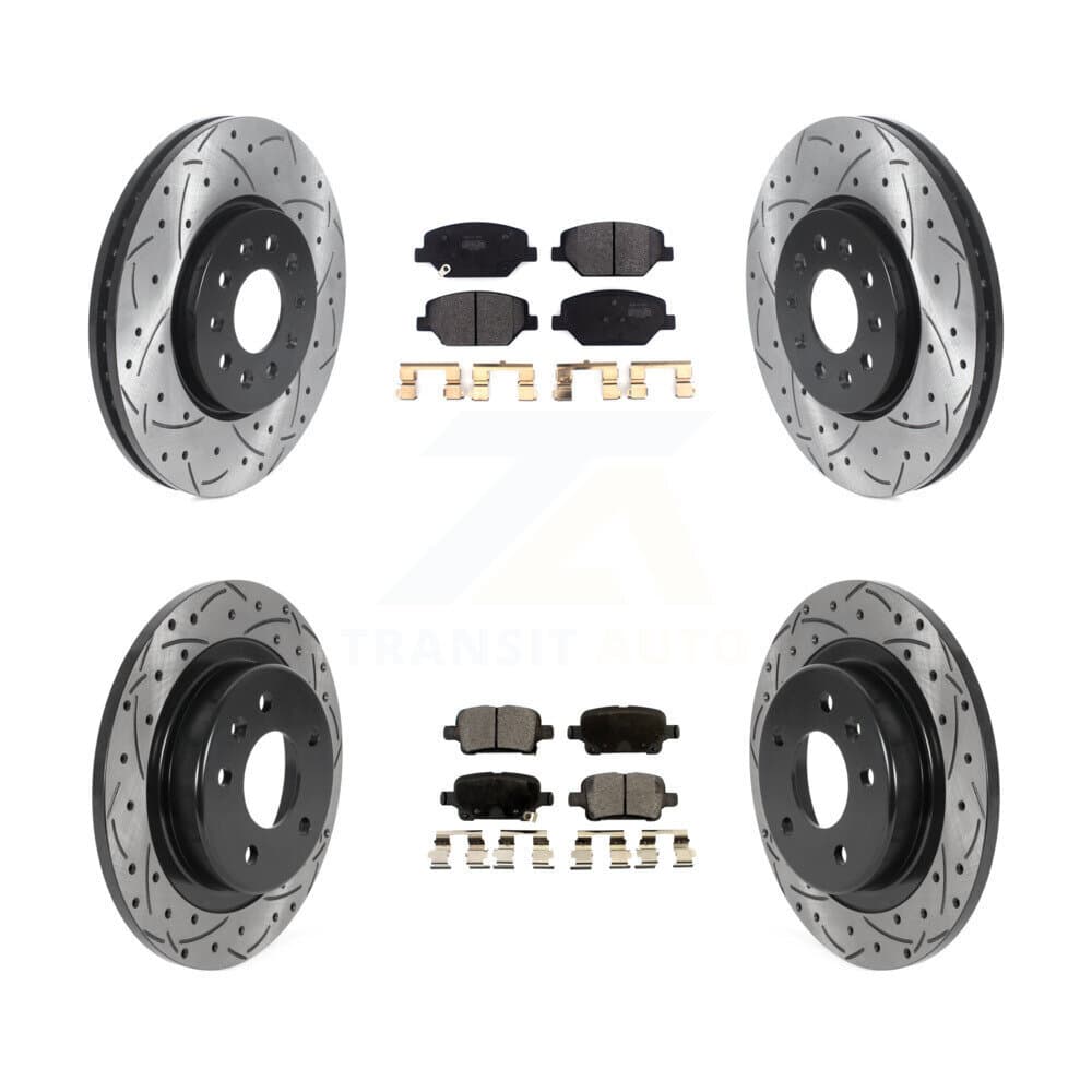 Transit Auto - KDF-100791 - Front and Rear Disc Brake Kits image 1