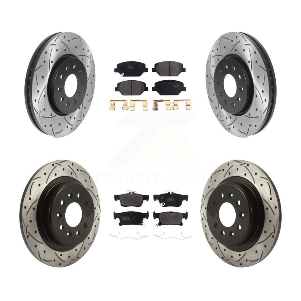 Transit Auto - KDF-100793 - Front and Rear Disc Brake Kits image 1