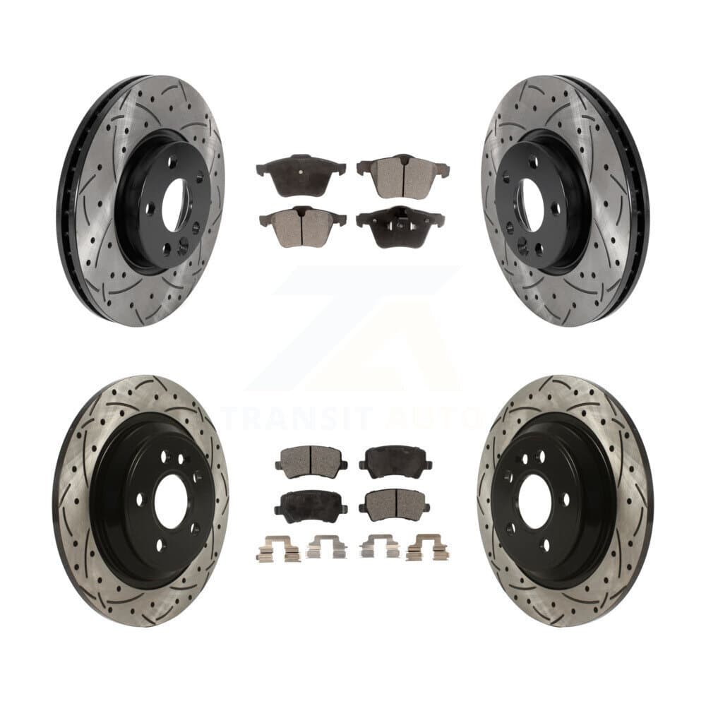 Transit Auto - KDF-100829 - Front and Rear Disc Brake Kits image 1