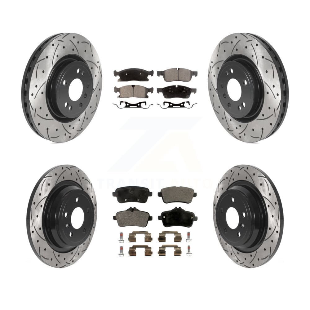 Transit Auto - KDF-100856 - Front and Rear Disc Brake Kits image 1