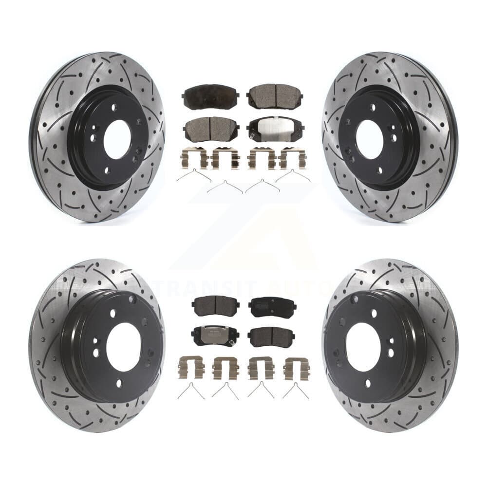 Transit Auto - KDF-100864 - Front and Rear Disc Brake Kits image 1